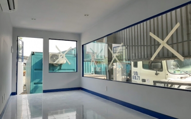 Phòng kiểm soát ra vào nhà máy Vĩnh Tường