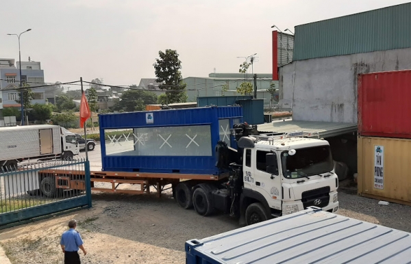 Phòng kiểm soát ra vào nhà máy Vĩnh Tường