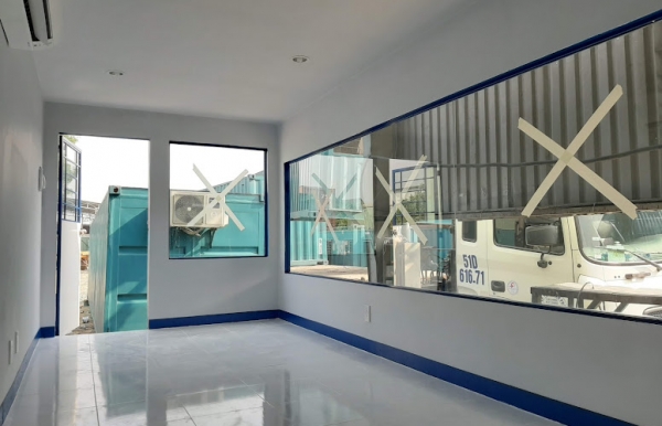 Phòng kiểm soát ra vào nhà máy Vĩnh Tường