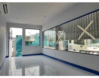 Phòng kiểm soát ra vào nhà máy Vĩnh Tường