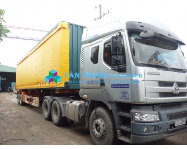traction tarpaulin container