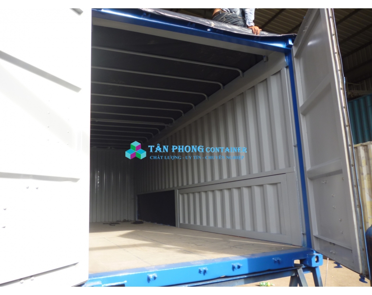 CONTAINER OPEN TOP MỞ BỬNG