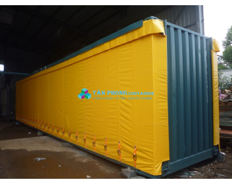 CONTAINER BẠT KÉO VÁCH