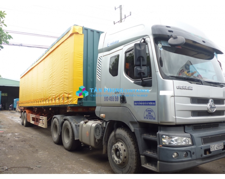 CONTAINER BẠT KÉO VÁCH